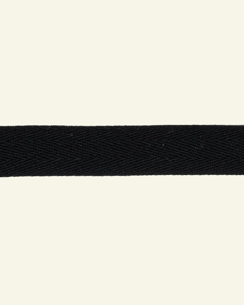 Webbing ribbon 20mm black 3m 80067_pack