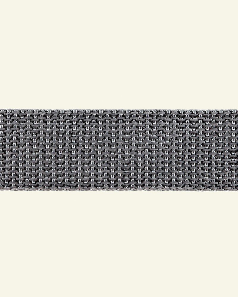 Webbing ribbon 25mm grey 5m 80030_pack