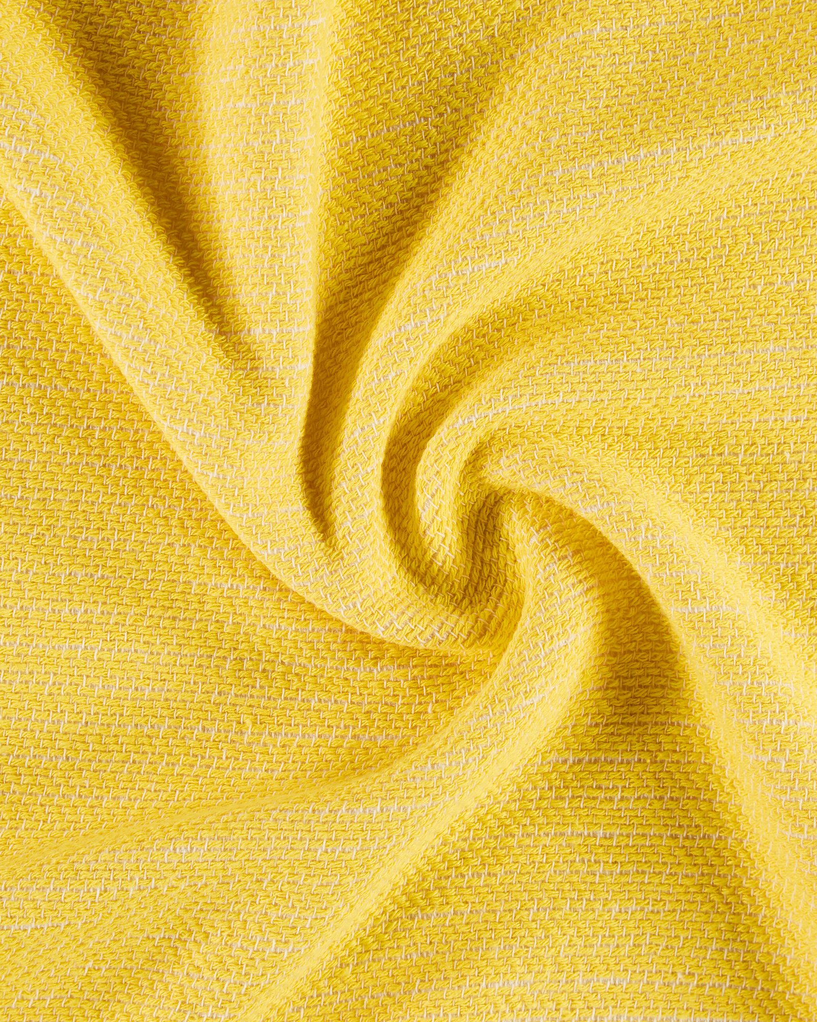 Woven cotton 2-sided yellow/offwhite 400342_pack