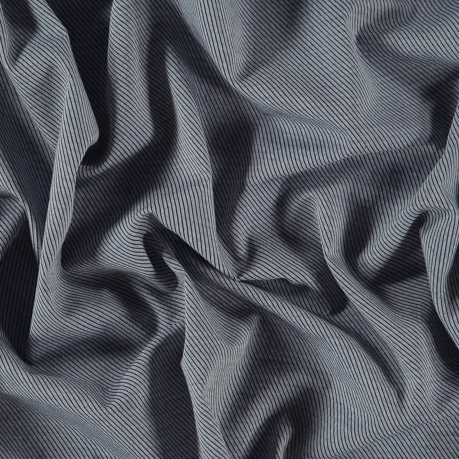 Woven cotton dusty blue/white YD stripe 501860_pack