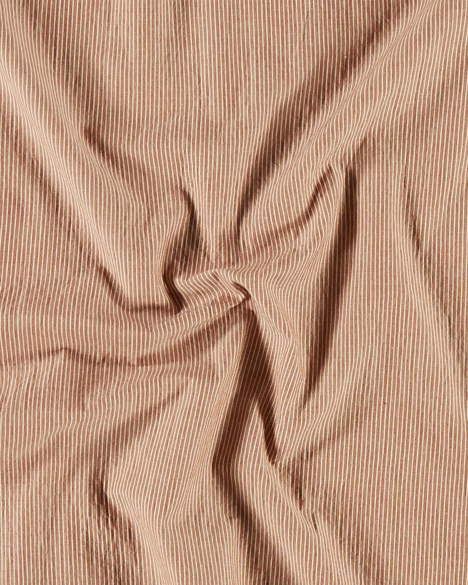Woven cotton dusty terracotta YD stripes 502004_pack