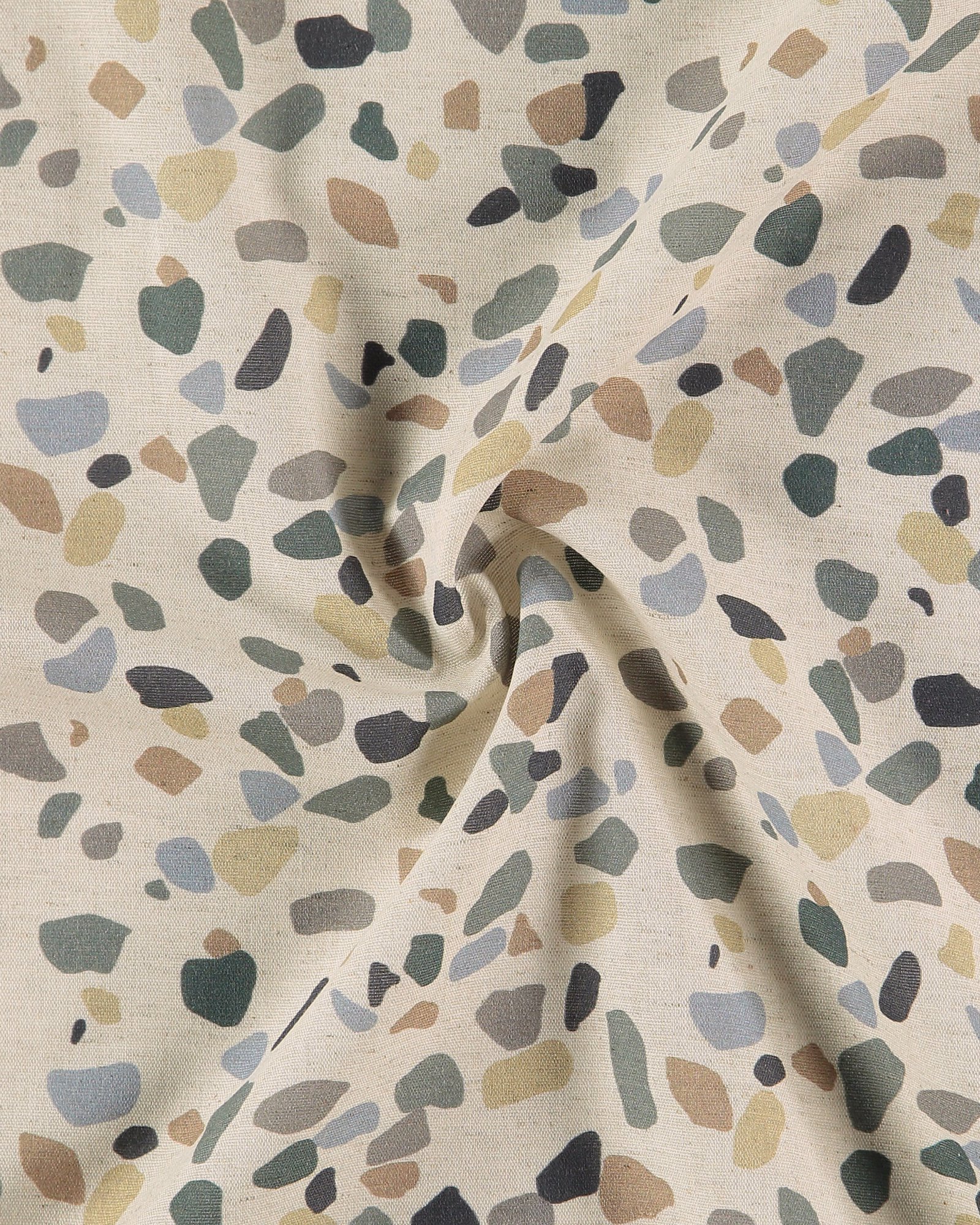 Woven cotton/linen with terrazzo print 780737_pack