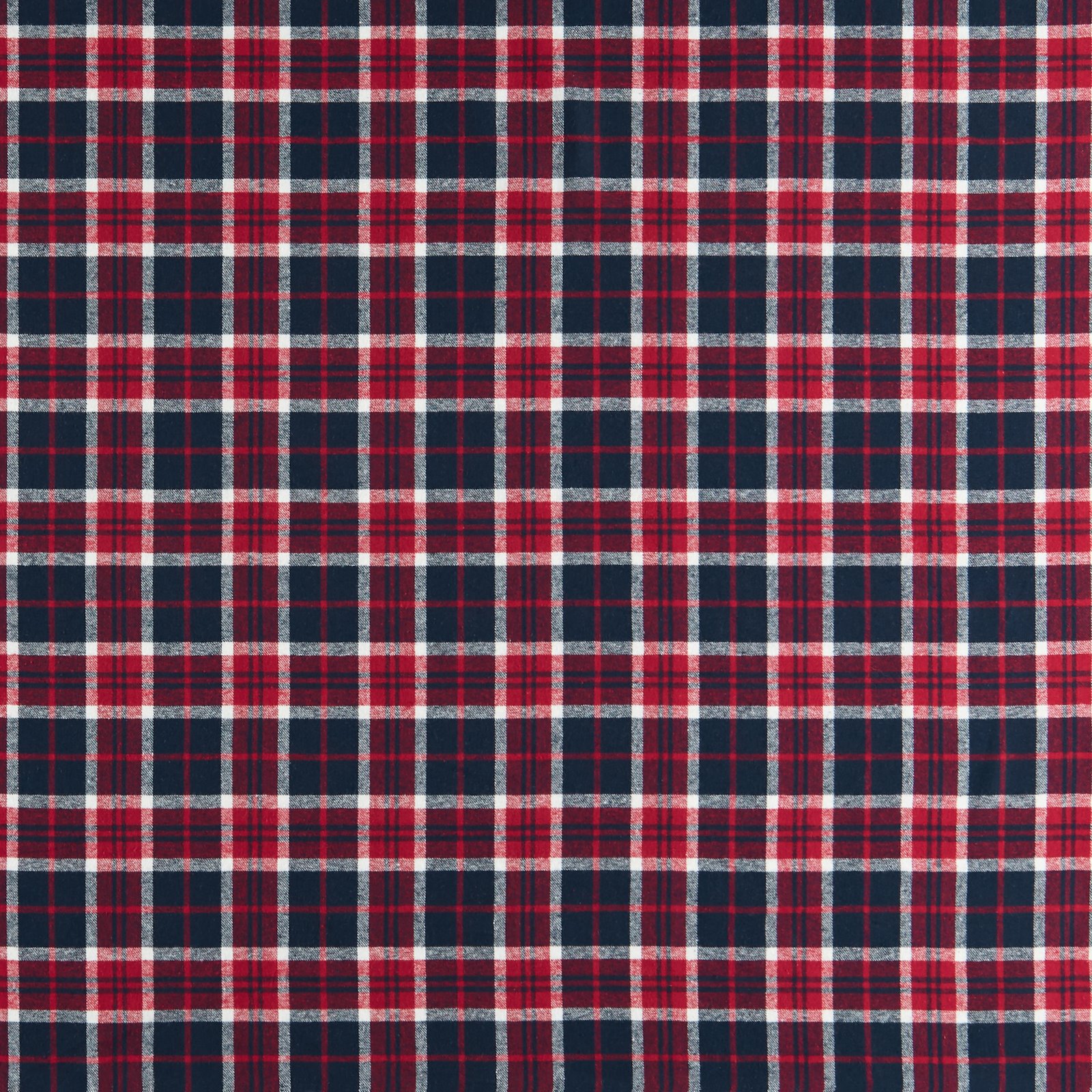 Woven cotton navy/red/white YD check 502047_pack_sp