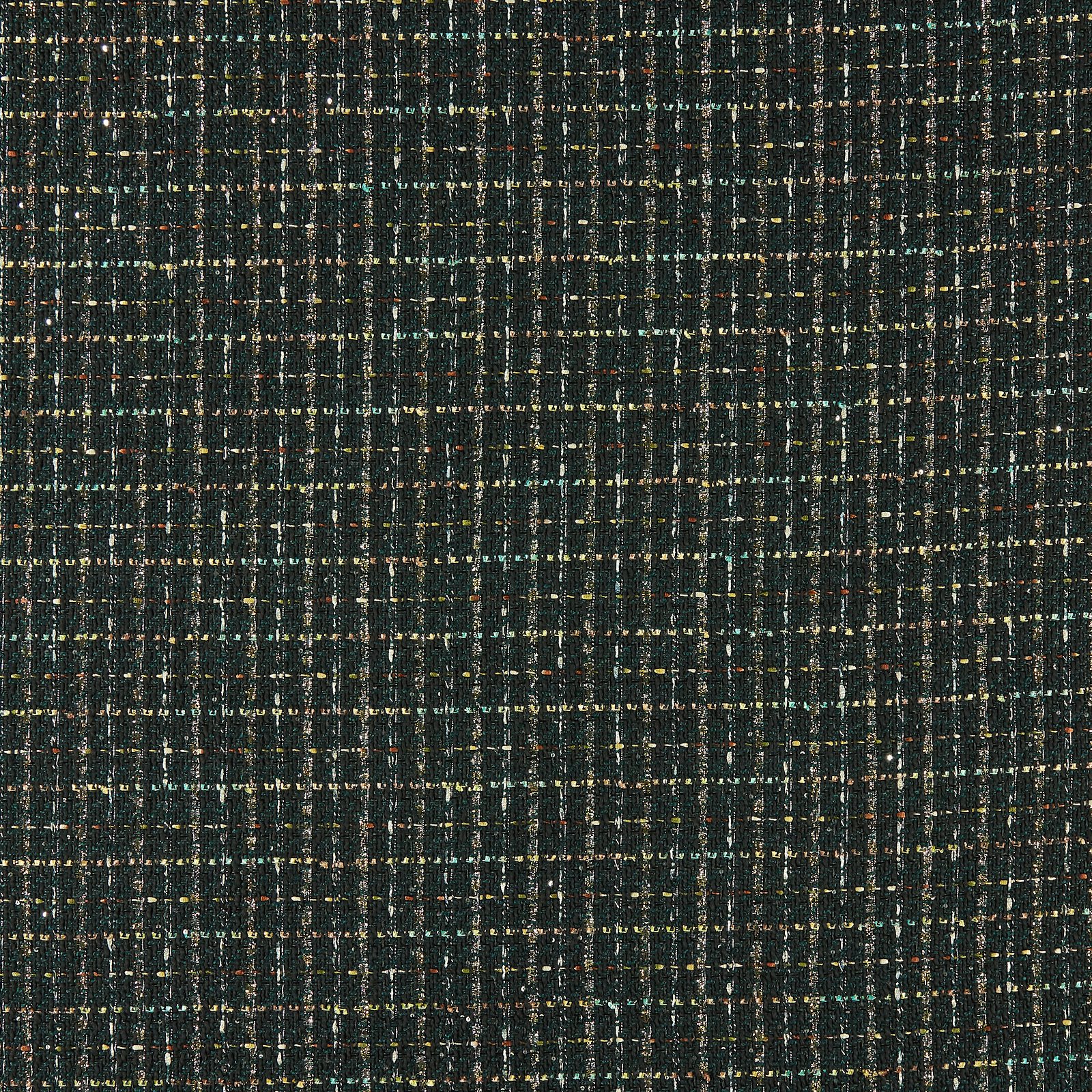 Woven jacquard green w multicolor check 502059_pack_sp