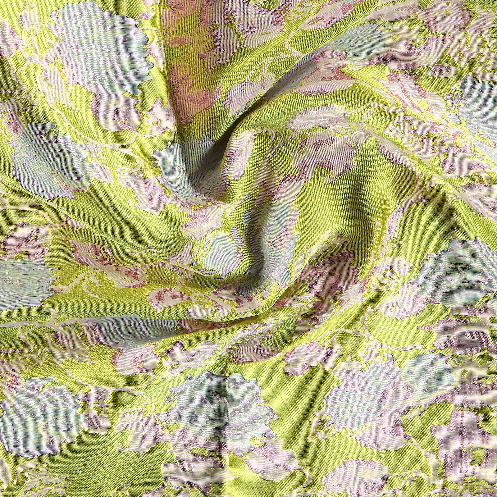 Woven jacquard pink/green with flowers 400325_pack_b