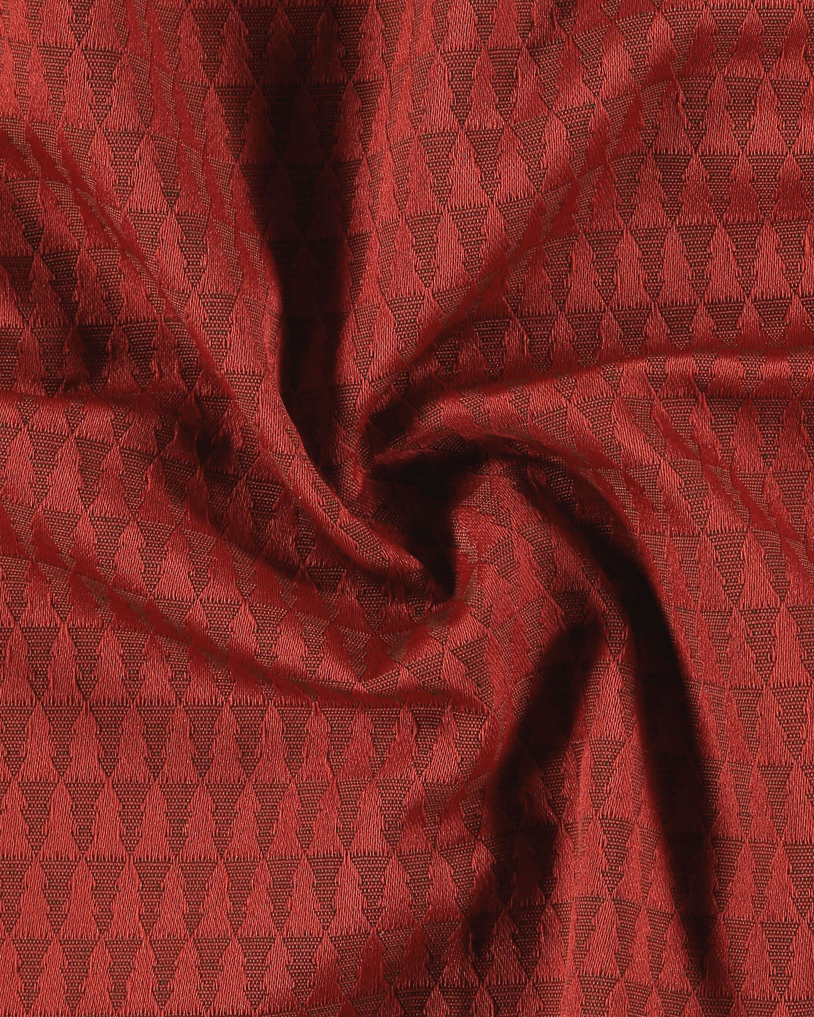 Woven jacquard red with Christmas trees 826232_pack