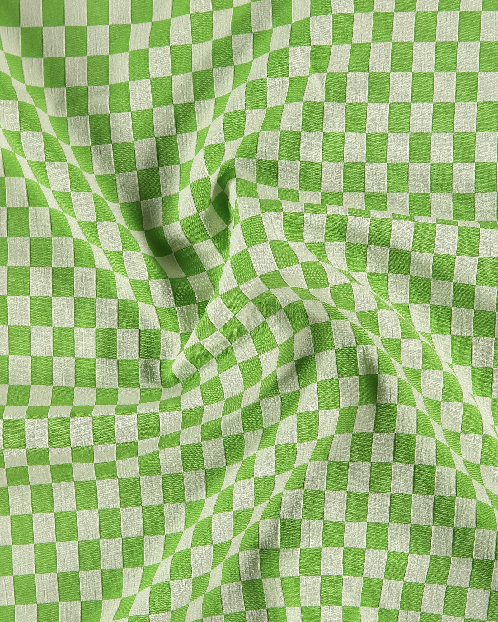 Woven jacquard with green/vanilla check 670269_pack