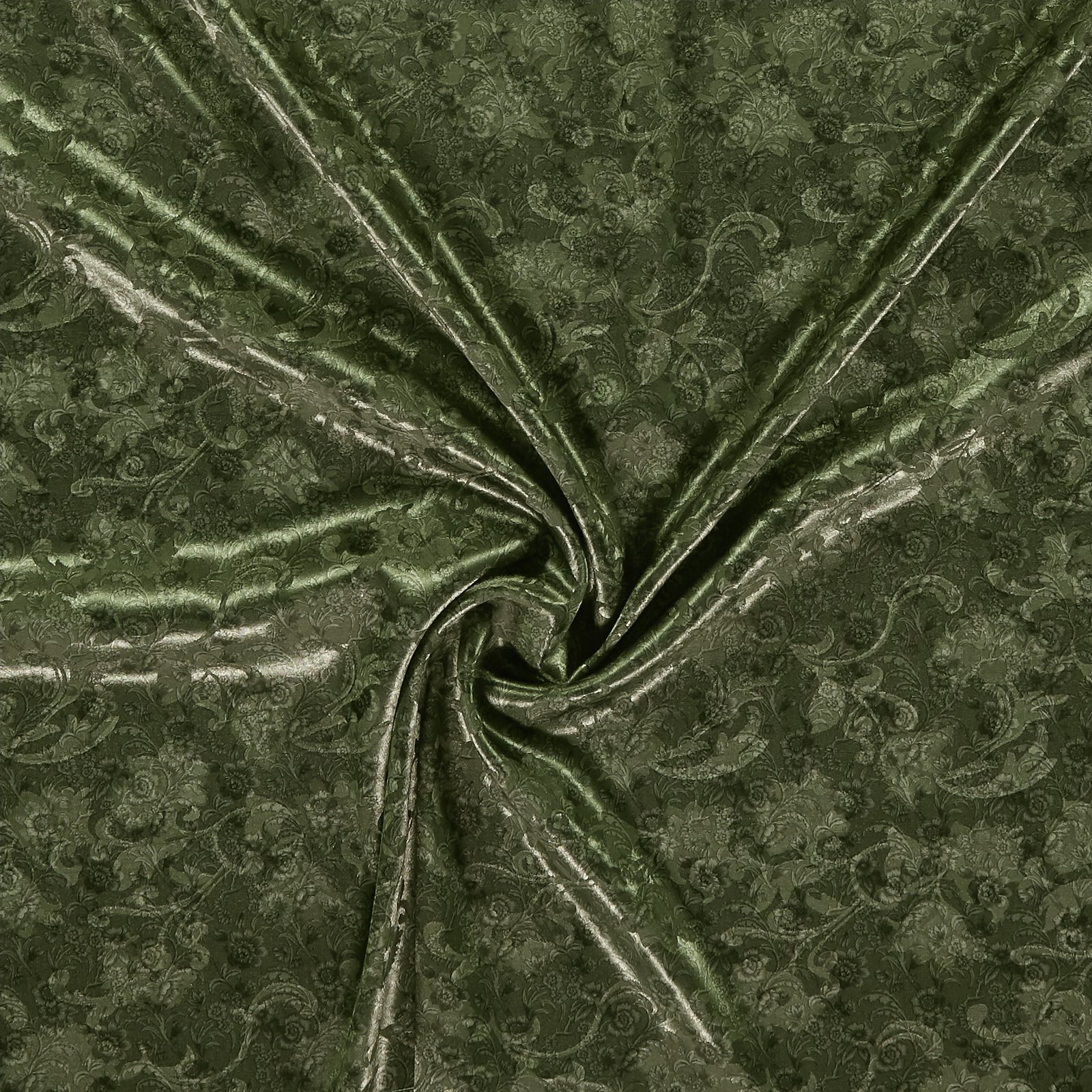 Woven jaquard flower print green 670293_pack