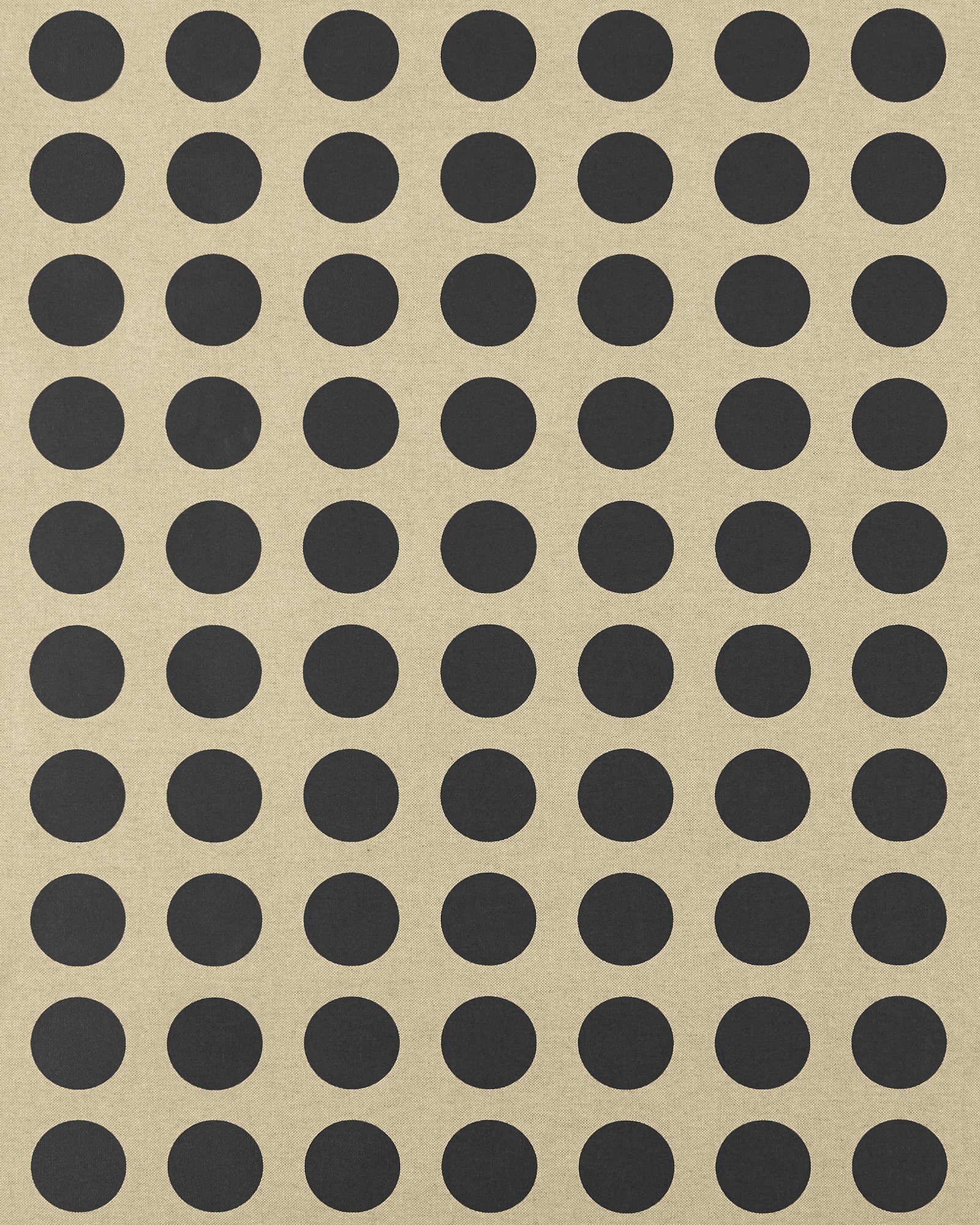 Woven oilcloth linenlook w black dots 870368_pack_sp