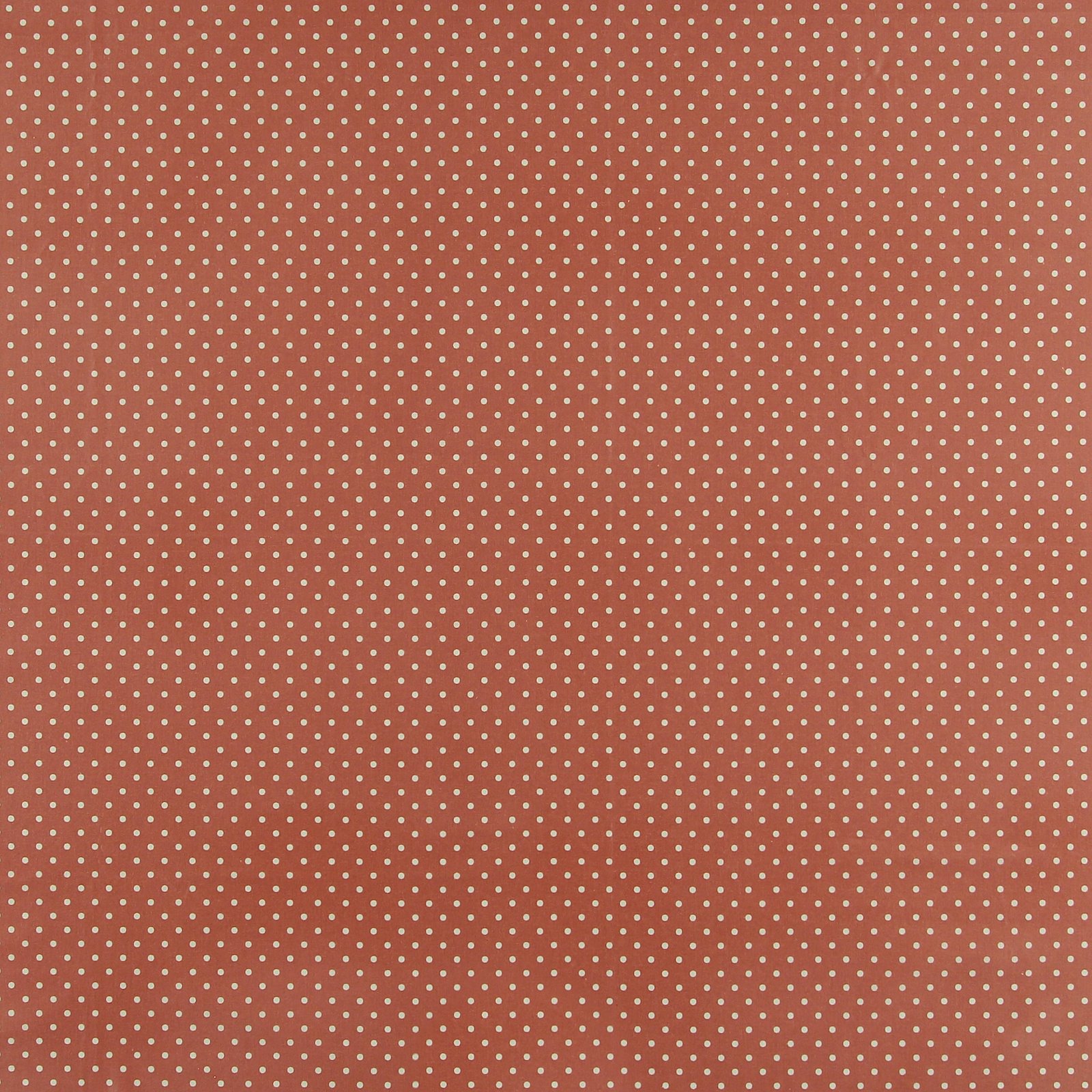 Woven oilcloth terracotta w putty dots 866146_pack_sp