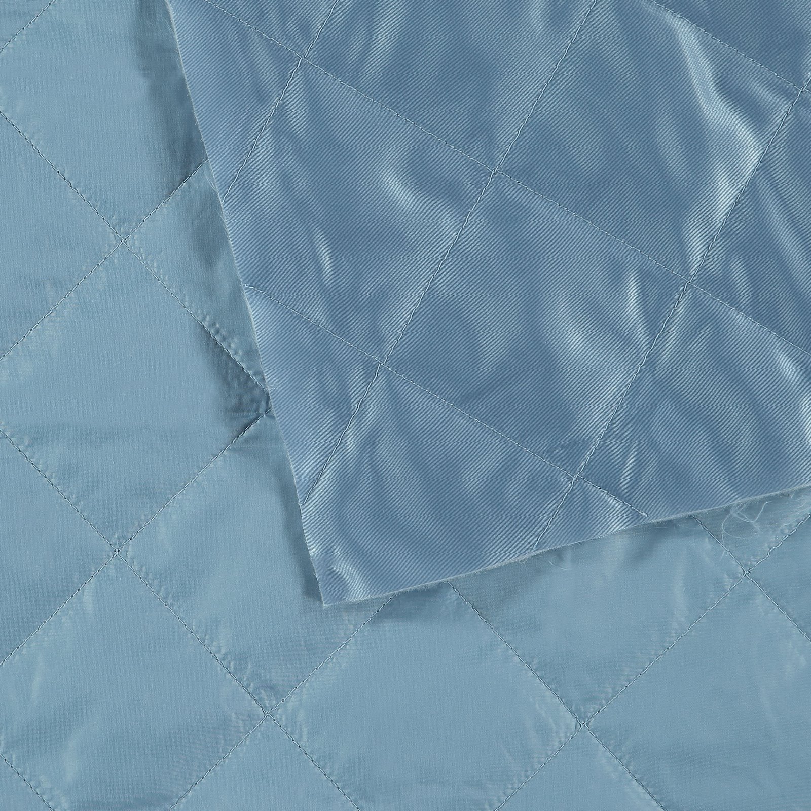 Woven quilt bright blue with lining 920252_pack