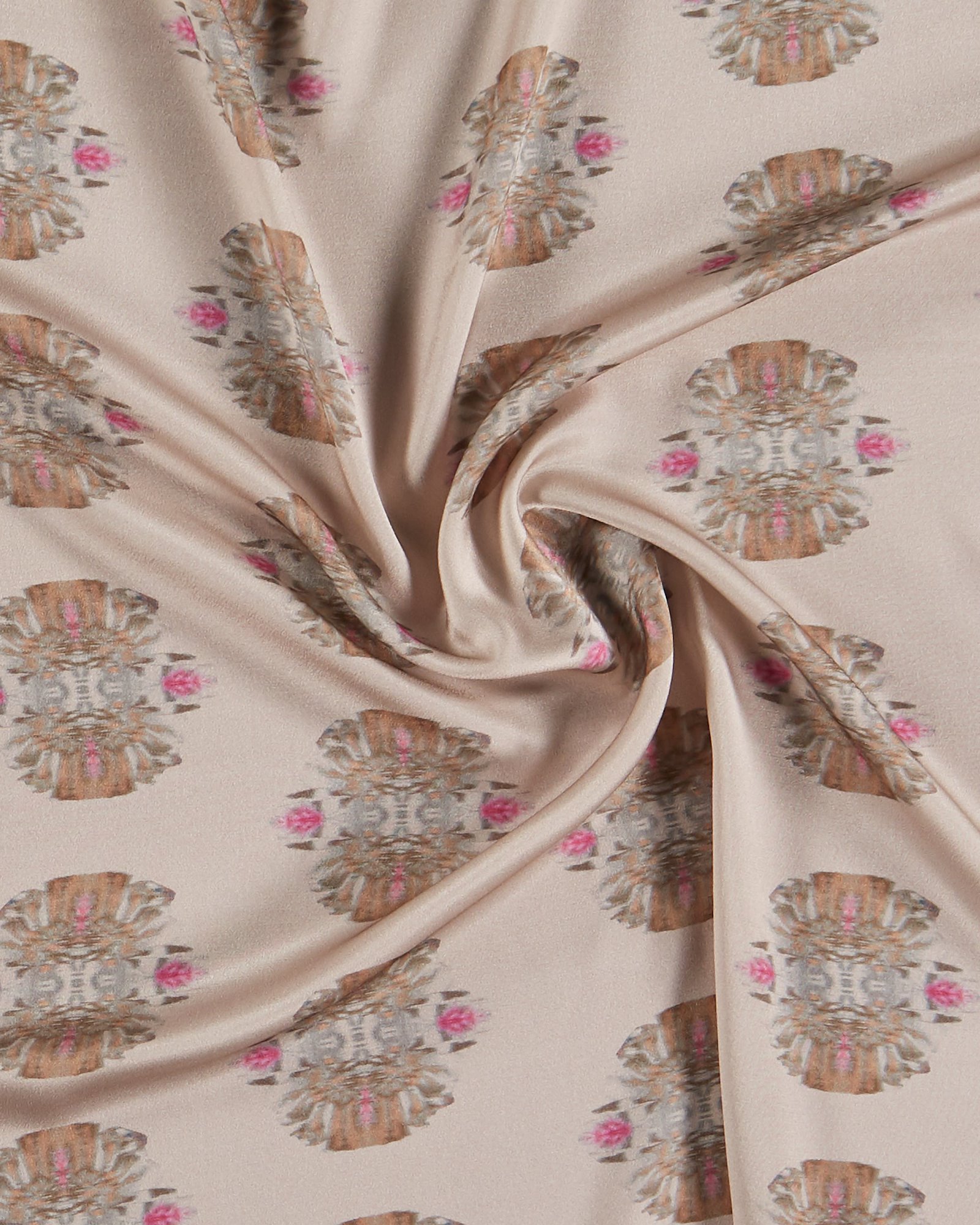 Woven sateen viscose old rose w print 710856_pack