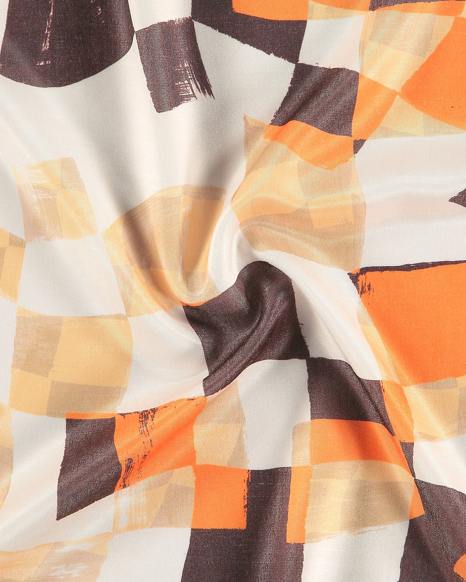 Woven twill putty w orange/brown check 521132_pack