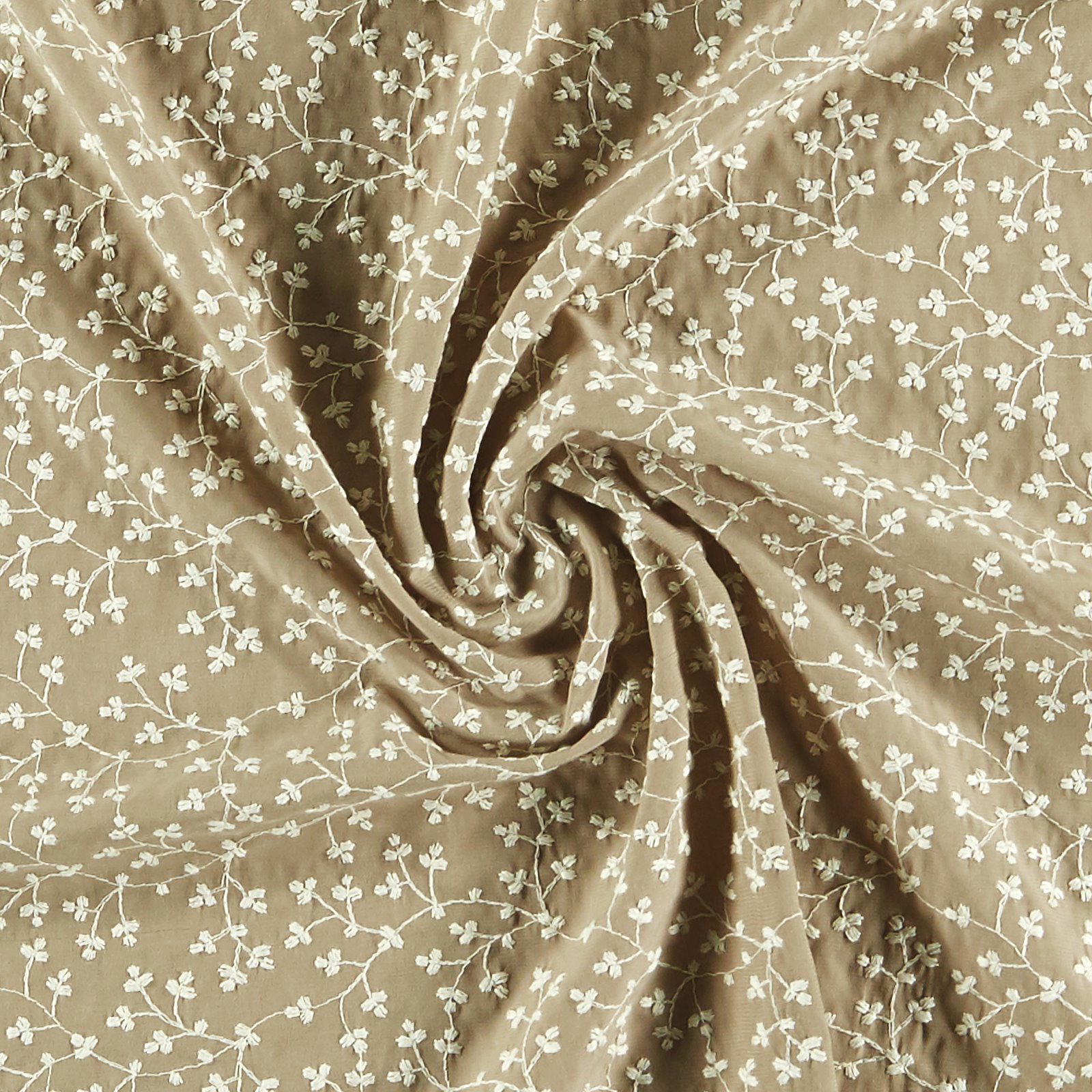 Woven viscose light walnut w embroidery 701897_pack