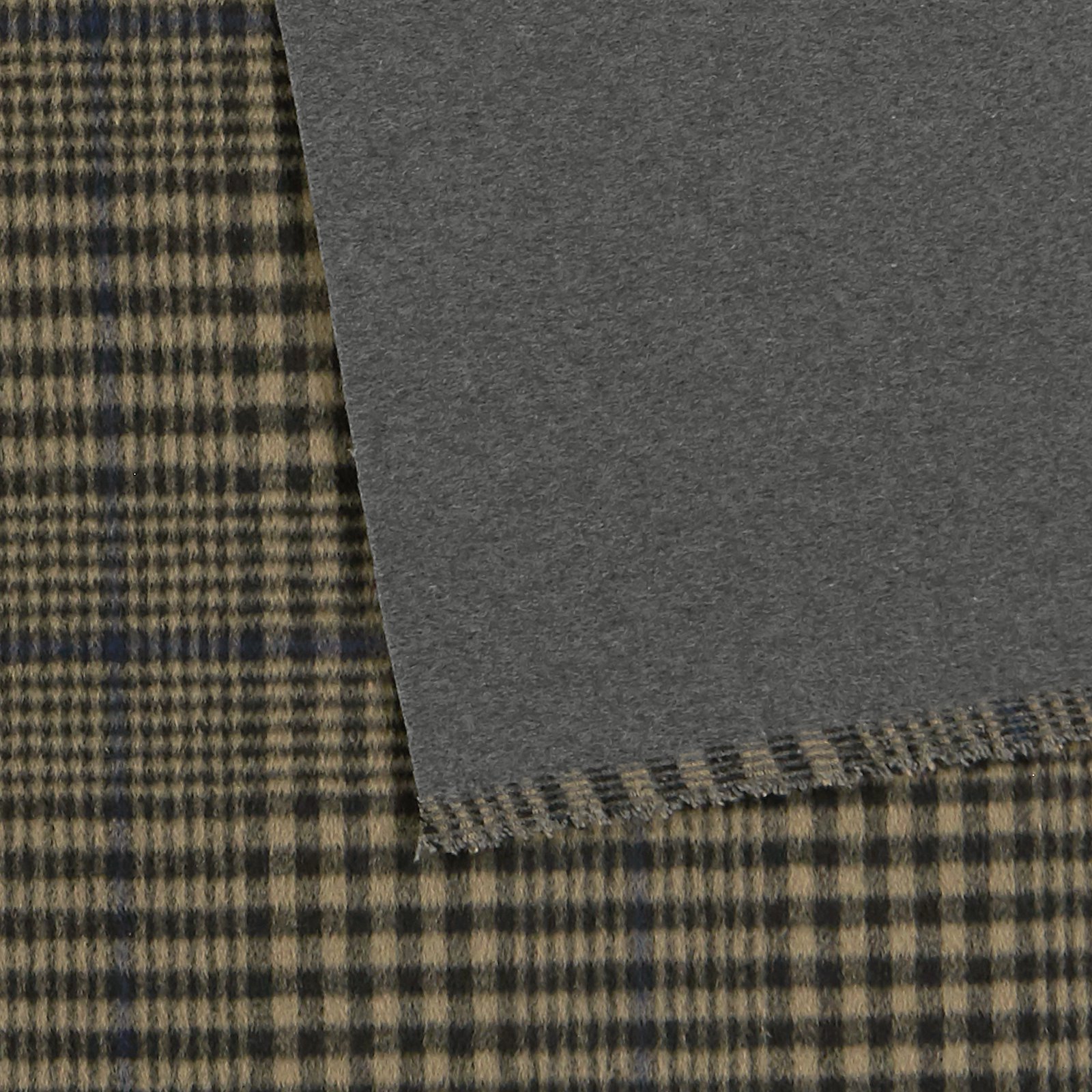 Woven wool beige/black/blue check 2-side 300267_pack_b