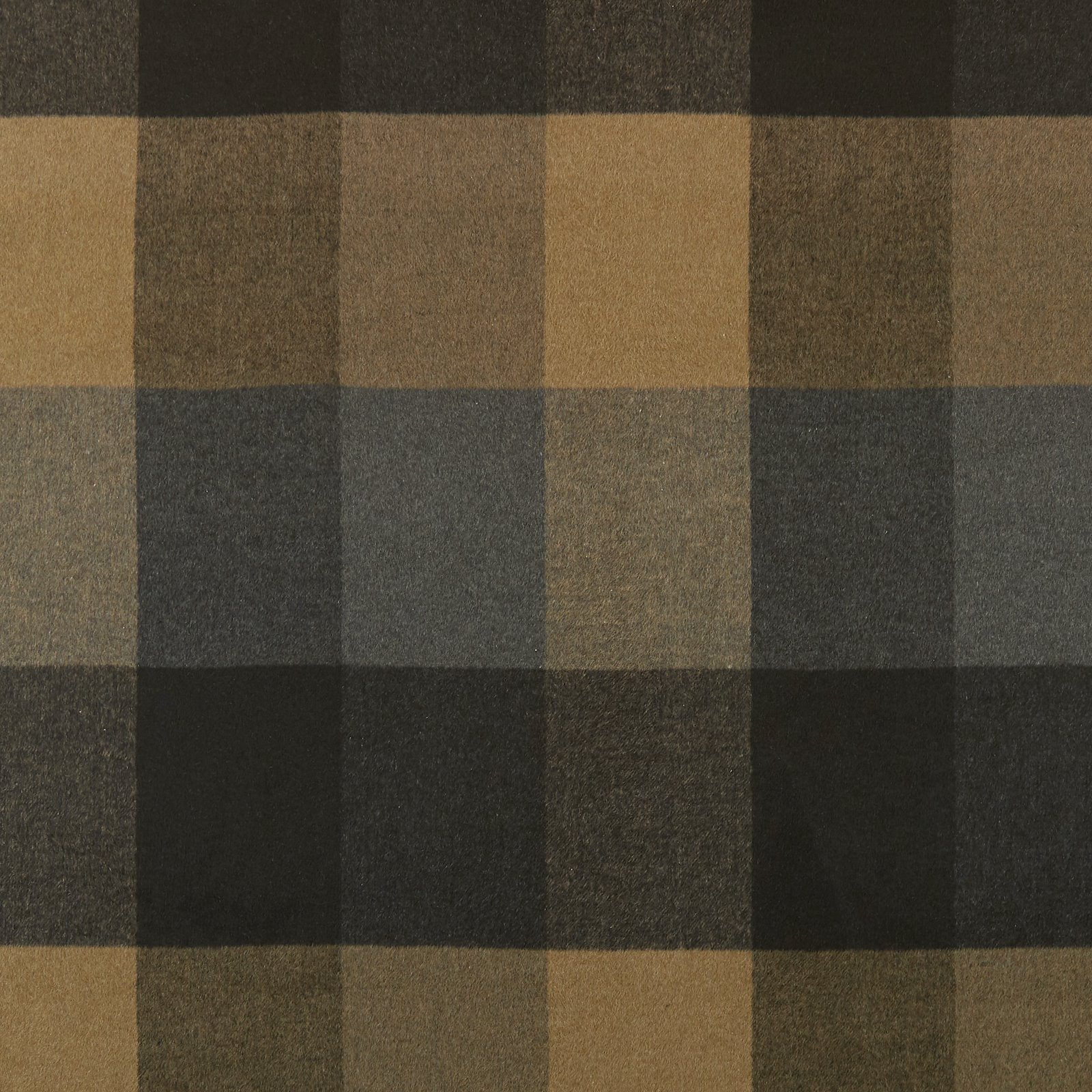 Woven wool brown/black/grey big check YD 300280_pack_sp