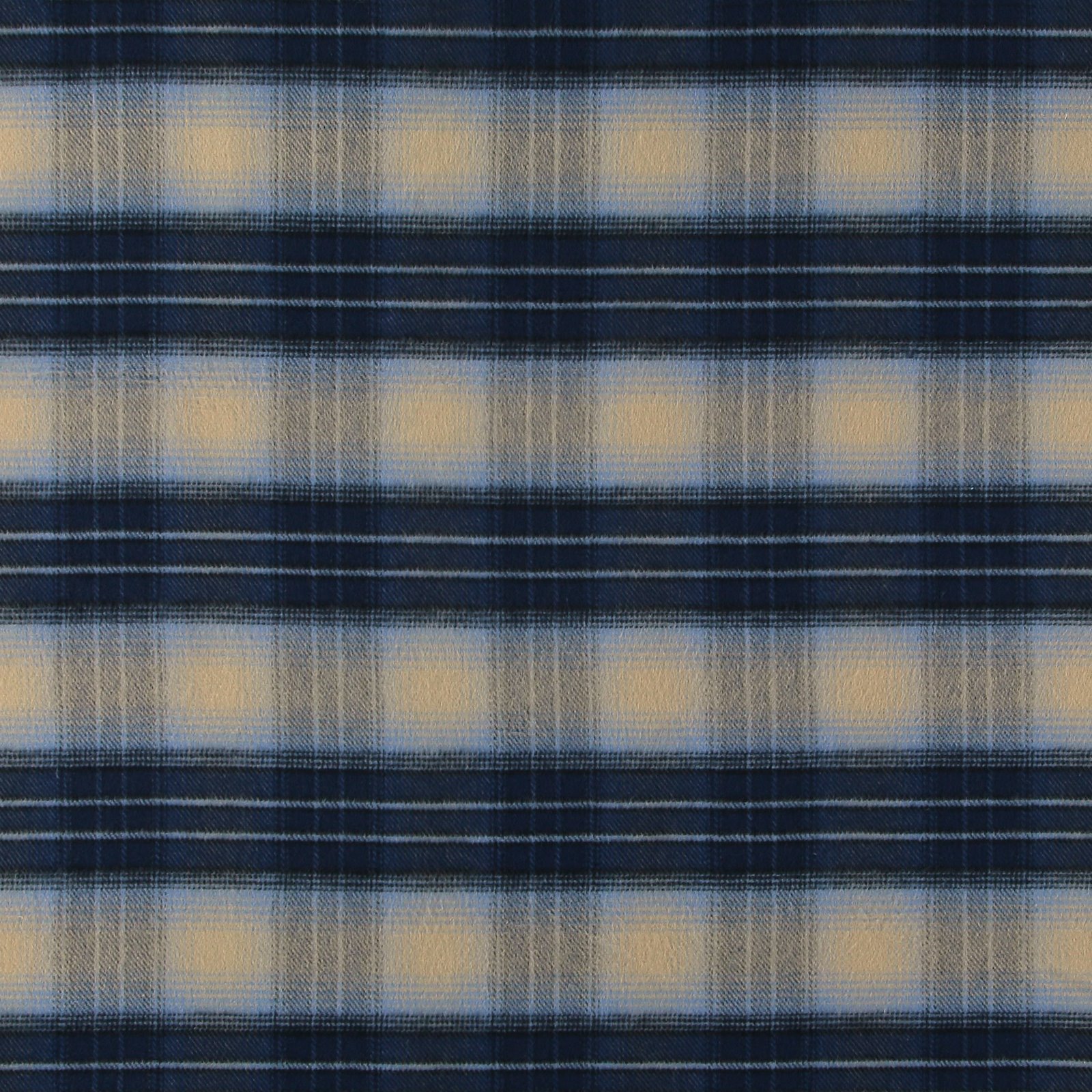 Woven YD check blue brushed surface 400318_pack_sp