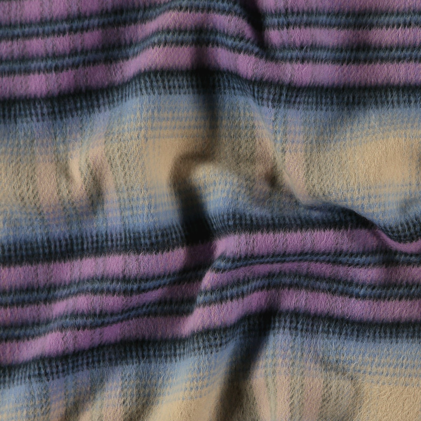 Woven YD check purple/blue brushed surfa 400319_pack