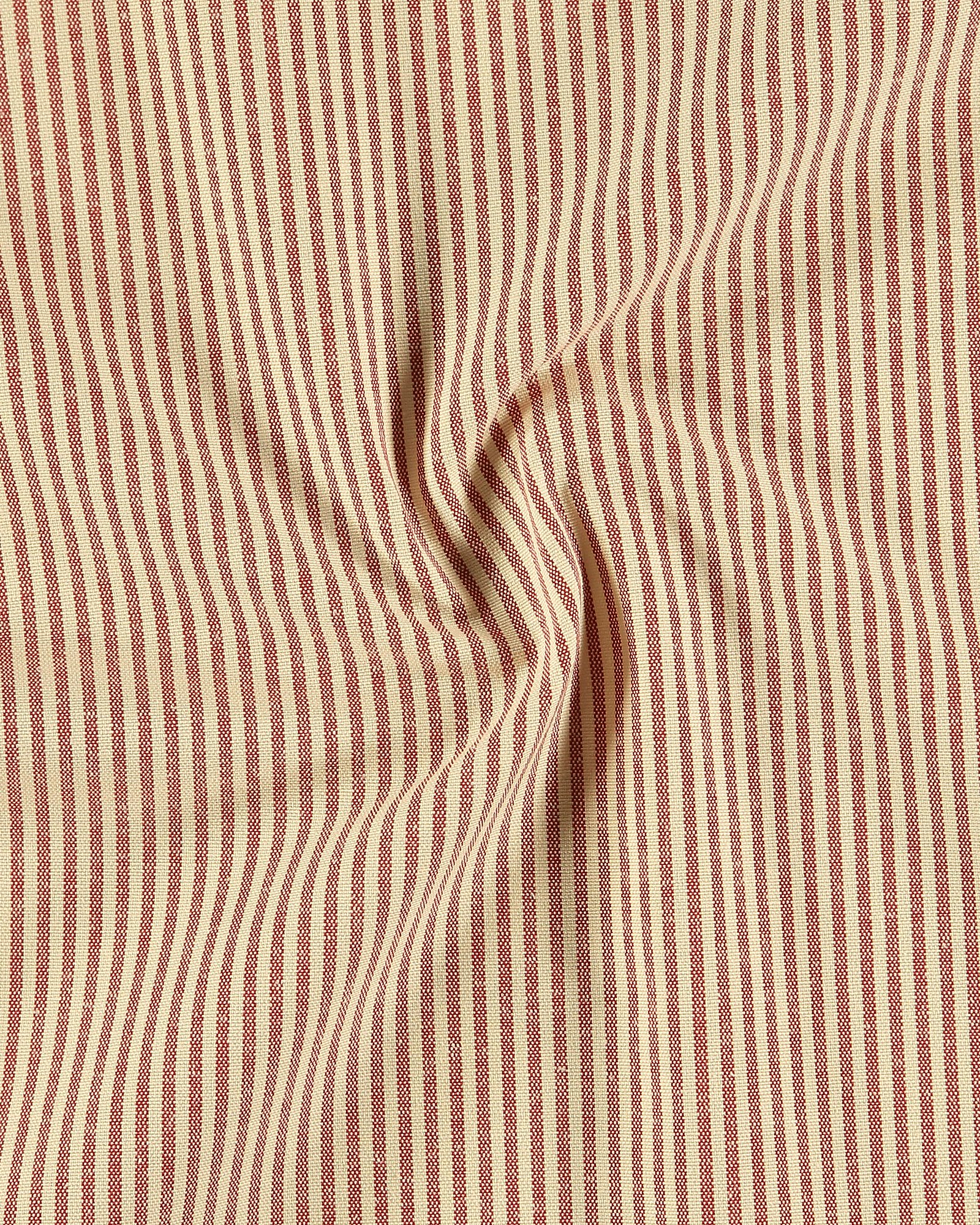 Yarn dyed wine red narrow stripe 820619_pack