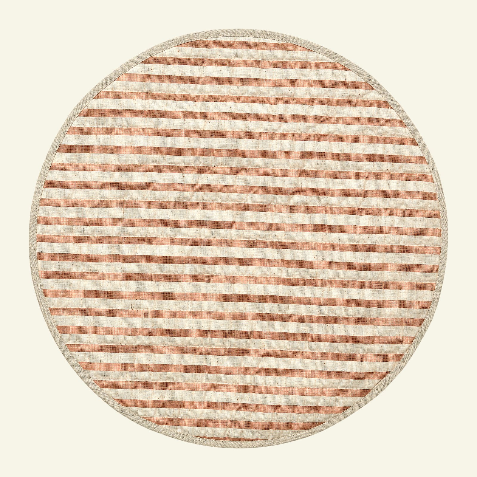 YD wide stripe linen /light terracotta p90340_816277_64071_sskit