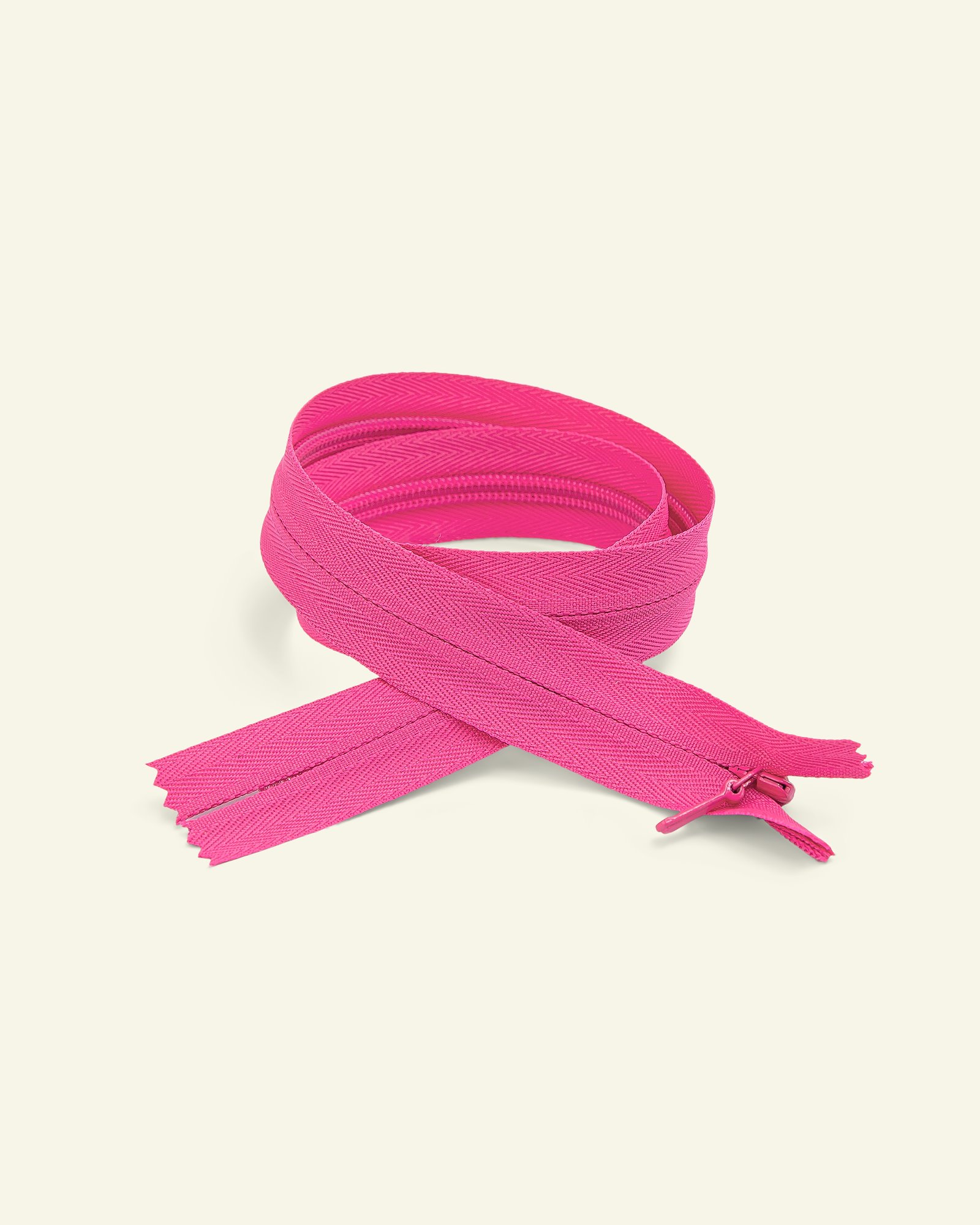 YKK glidelås 4mm usynlig spiral pink x40710_pack