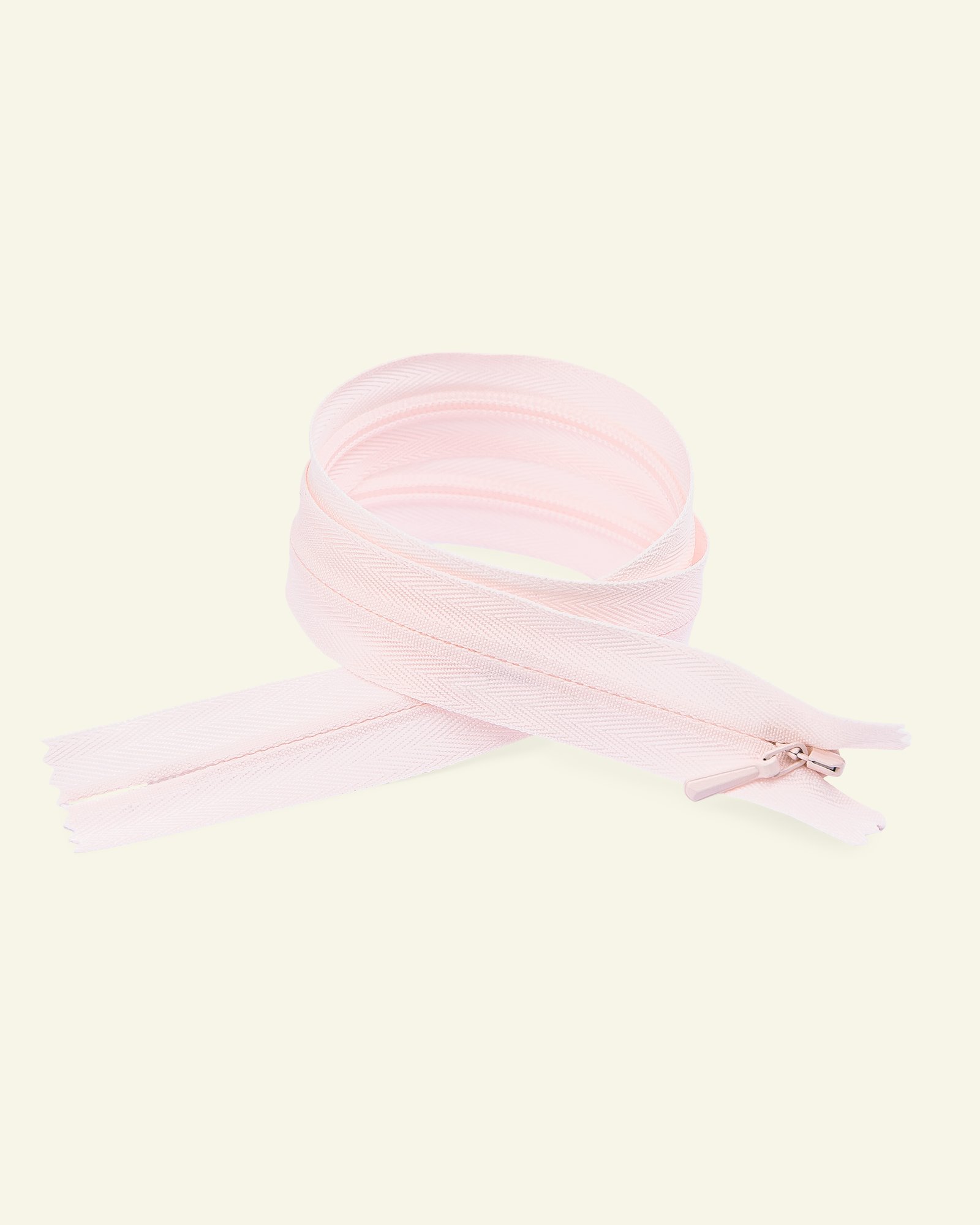 YKK glidelås 4mm usynlig spiral sart rosa x40789_pack