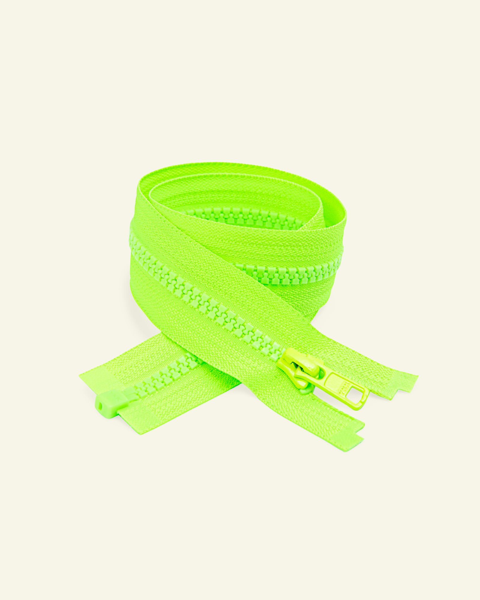 YKK glidelås 6mm delbar neongrønn x50086_pack
