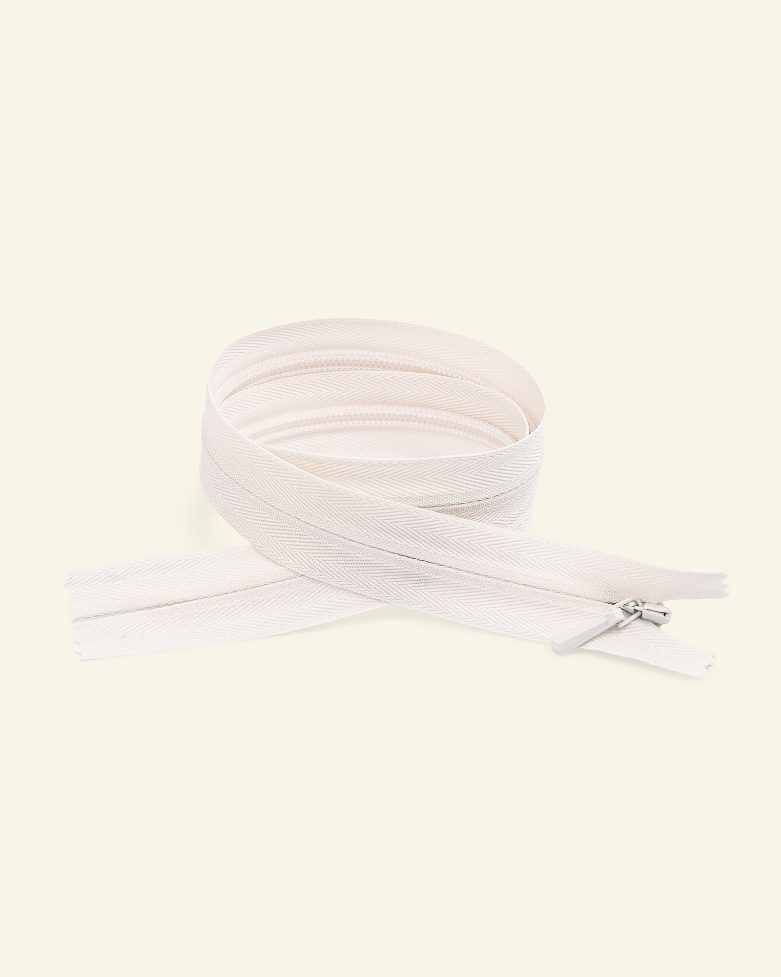 YKK zip 4mm invisible closed 45cm nature x40702_pack