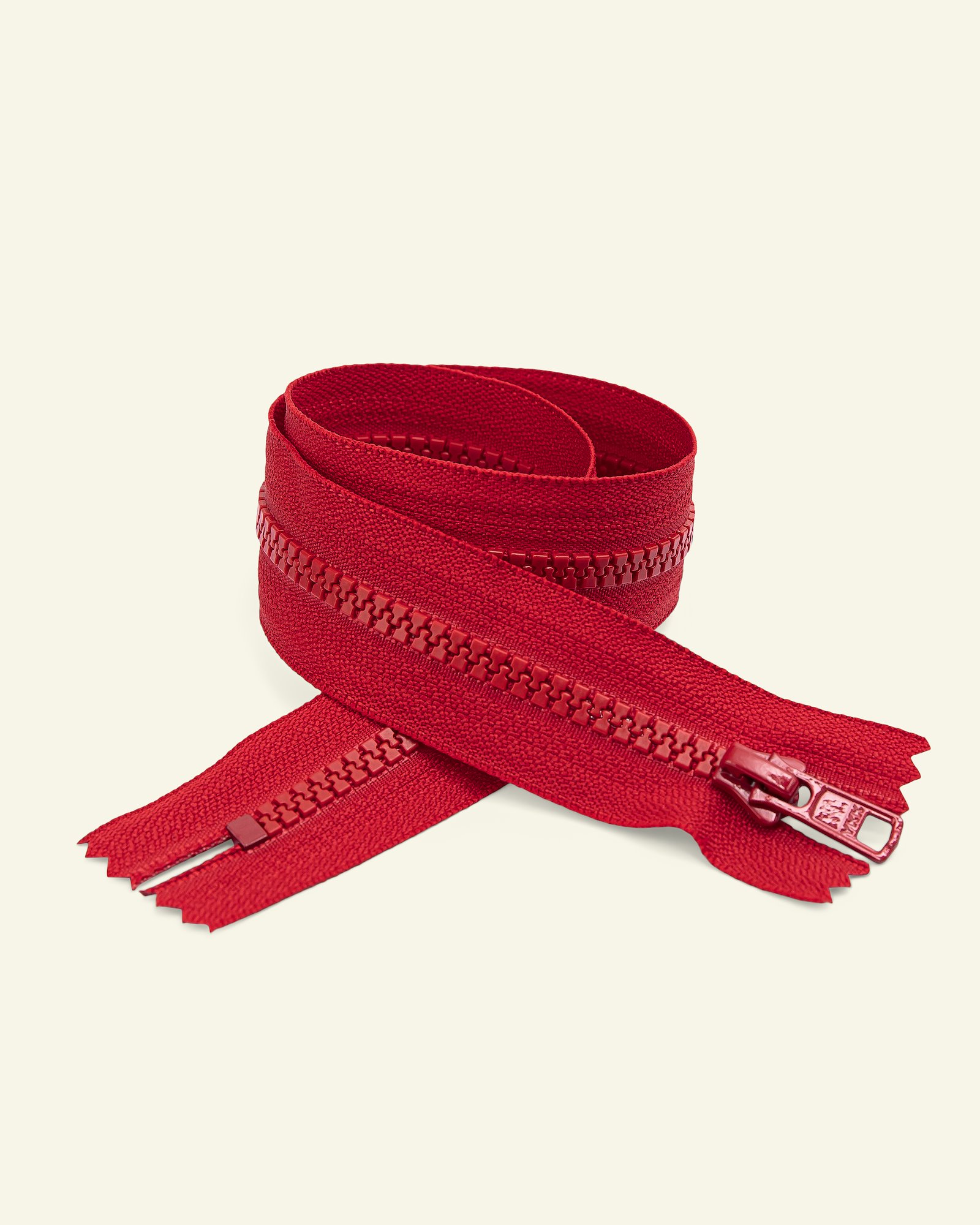 YKK zip 6mm closed end 15cm red x50111_pack