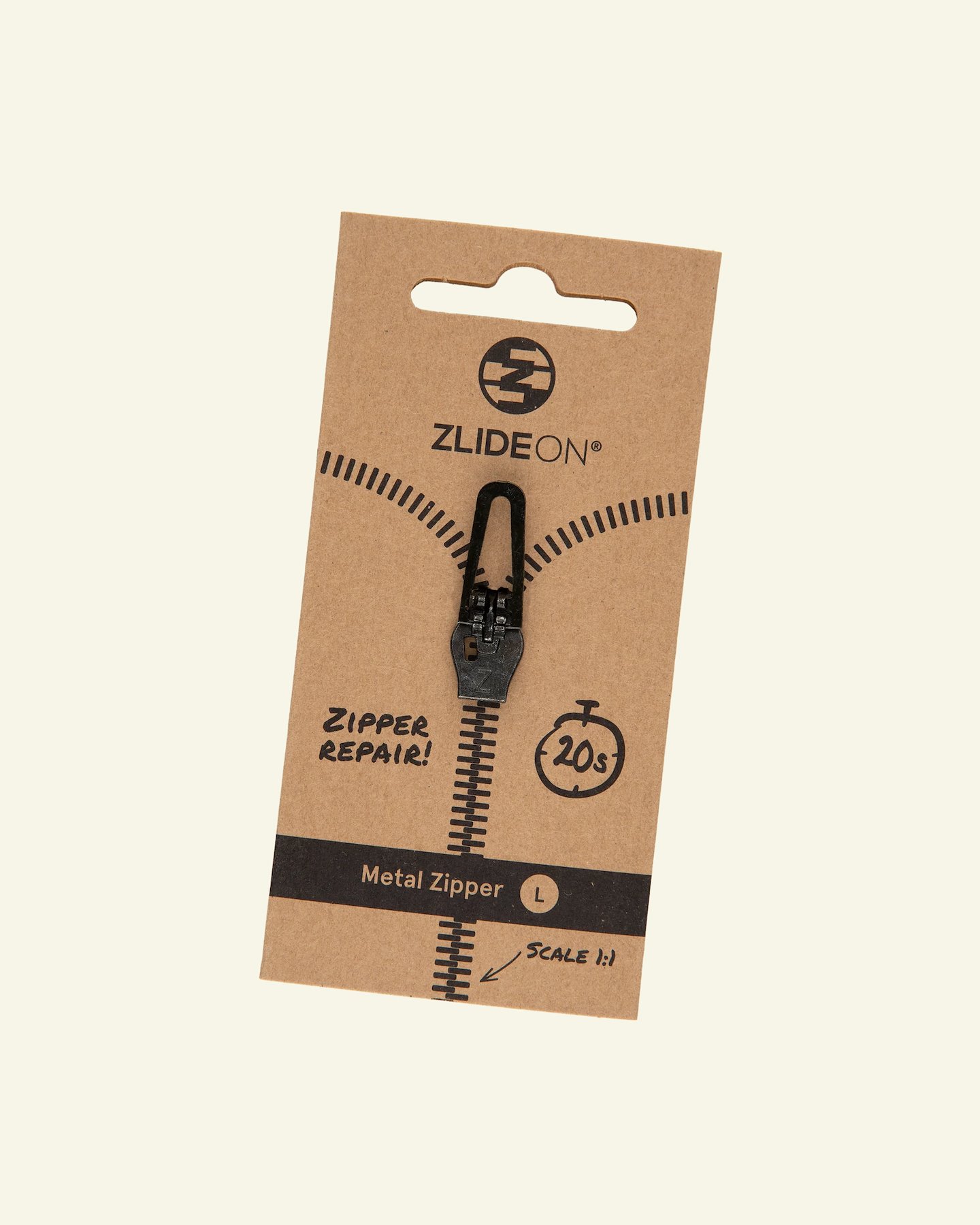 ZlideOn for metal zipper L black 1pc x40625_pack.png